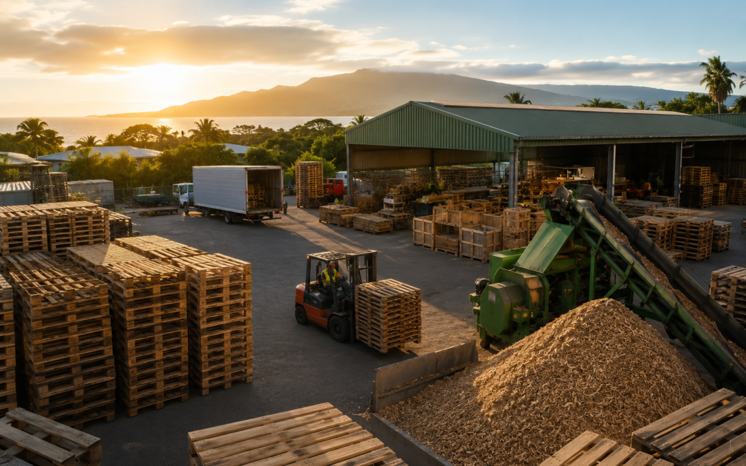 L’histoire d’EcoPAL Solutions : une nouvelle vision de la filière palette à La Réunion